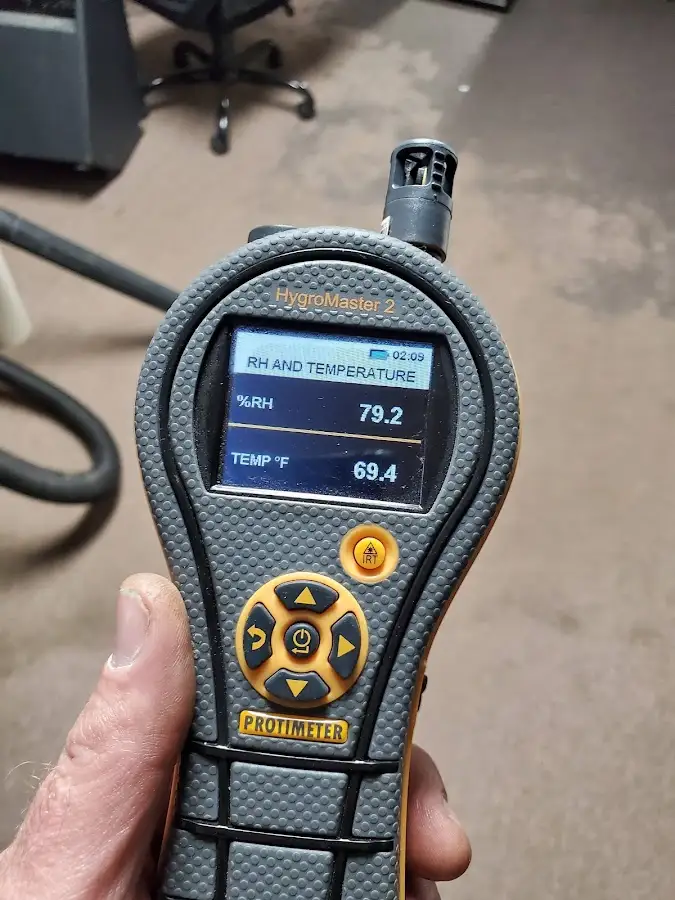 Moisture meter humidity assessment for Mold Remediation & Removal in Rockingham